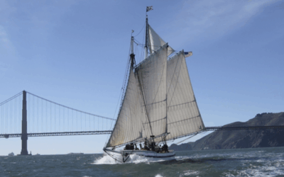 Boat story and the USCG Barque Eagle on the Bay